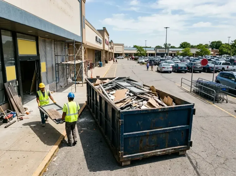 retail-store-renovation-debris-003 — frequently asked questions, Roll-off Dumpster Rentals in Bean Station, TN